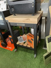 Castori Forni Made to Order Butcher Block Table on Castors